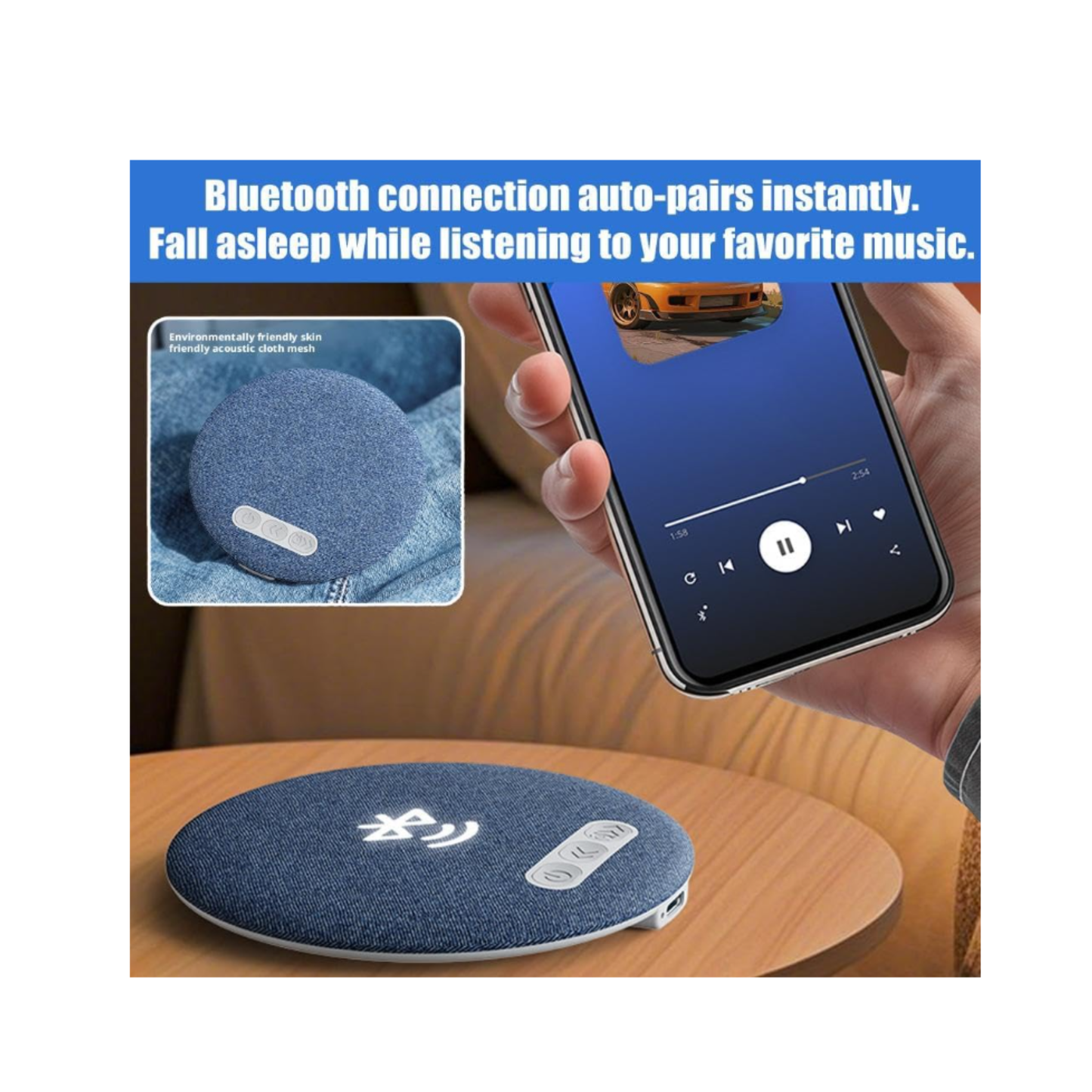 QuietNest™ Pillow Speaker