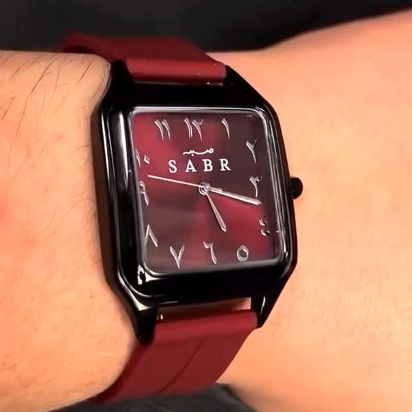 Elegant Arabic Numeral Watch