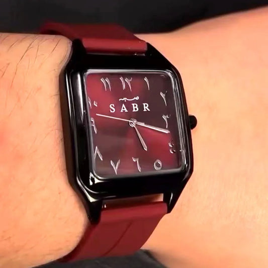 Elegant Arabic Numeral Watch