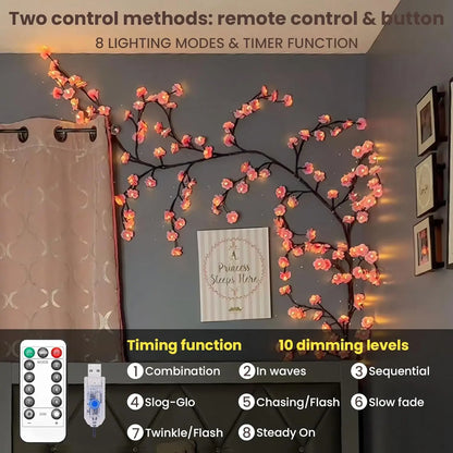 LumiBlossom™ – 96 LED Cherry Blossom Glow Tree