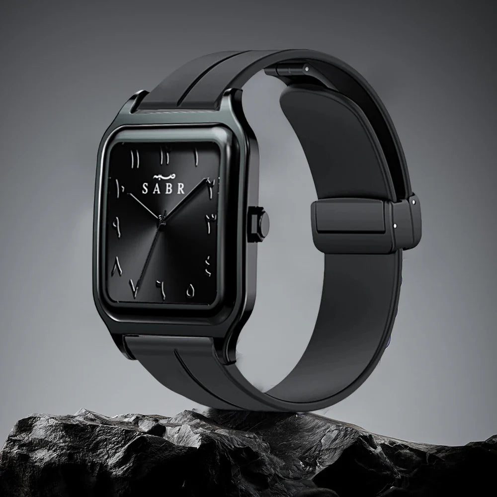Elegant Arabic Numeral Watch