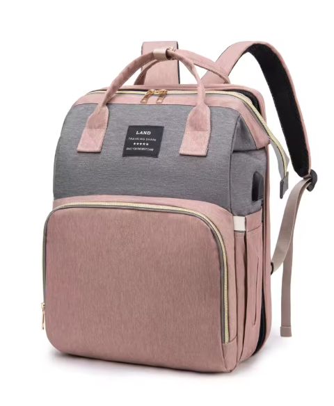 All-In-One Convertible Diaper Bag Backpack